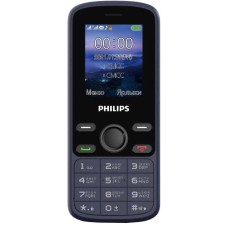 Philips Xenium E111 Dual sim Синий