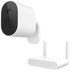 Xiaomi из IP-камеры и ресивера Mi Wireless Outdoor Security Camera 1080p Белый (BHR4435GL)