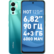 INFINIX HOT 12 Play 4/64Gb Зеленый