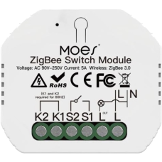 MOES MS-104ZR Wi-Fi 2,4GHz, Zigbee+RF433 МГц