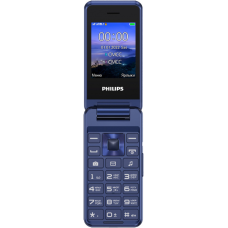 Philips E2601 Dual sim Синий