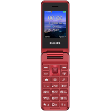 Philips E2601 Dual sim Красный