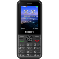 Philips Xenium E6500 Dual sim Черный